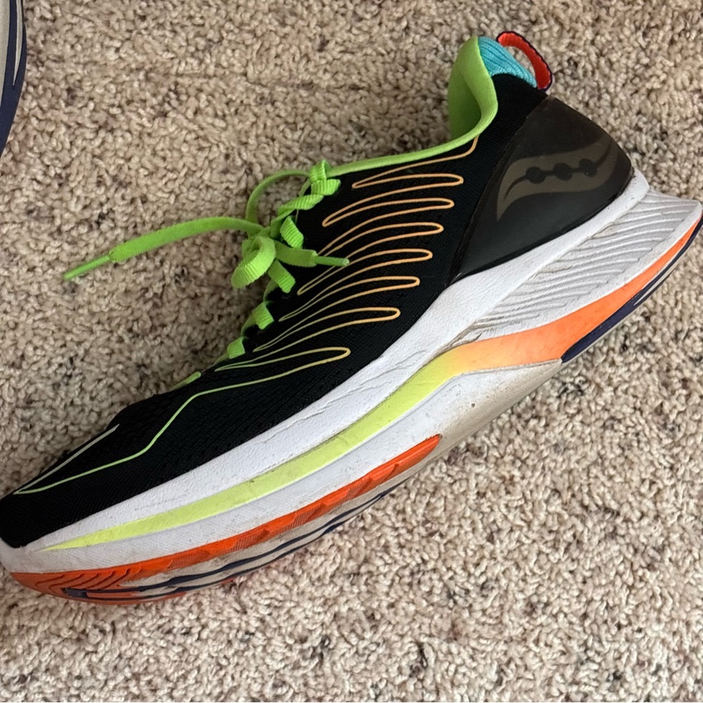 Saucony Men's Endorphin Shift with Speedroll technology Athletic Shoes US 9 - Picture 13 of 14